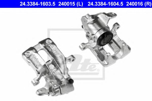 ATE - 24.3384-1603.5 - Тормозной суппорт (Тормозная система)