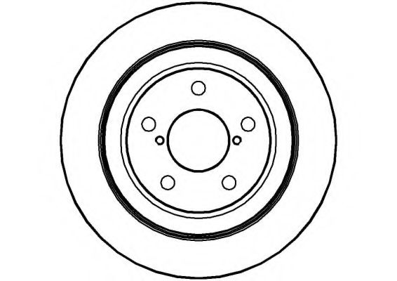 NATIONAL - NBD540 - Тормозной диск (Тормозная система)