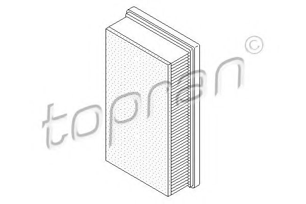 TOPRAN - 720 968 - Воздушный фильтр (Система подачи воздуха)