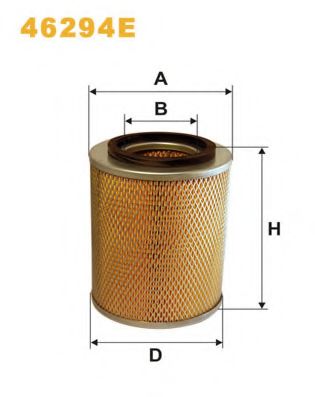 WIX FILTERS - 46294E - Воздушный фильтр (Система подачи воздуха)