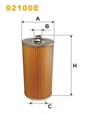 WIX FILTERS - 92100E - Масляный фильтр (Смазывание)