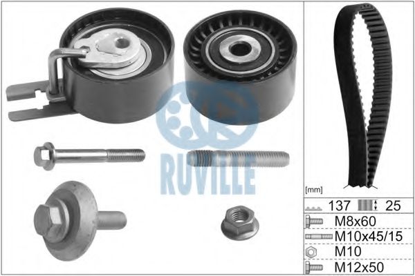 RUVILLE - 5595372 - Комплект ремня ГРМ (Ременный привод)