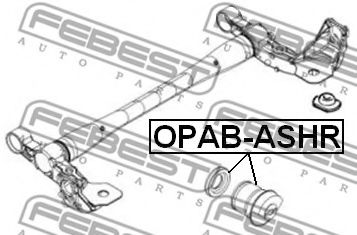 FEBEST - OPAB-ASHR - Втулка, балка моста (Подвеска колеса)