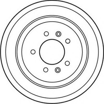 JURID - 562127JC - Тормозной диск (Тормозная система)