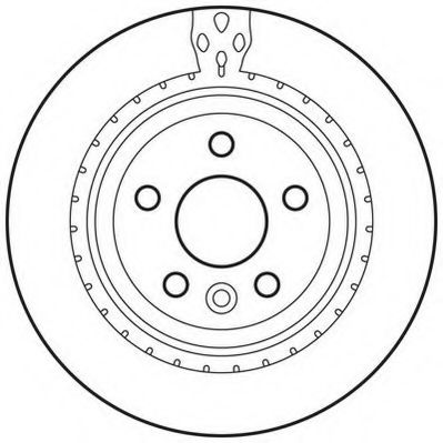 JURID - 562650JC - Тормозной диск (Тормозная система)