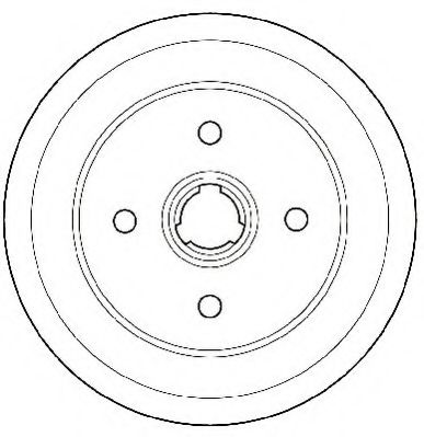 JURID - 329706J - Тормозной барабан (Тормозная система)