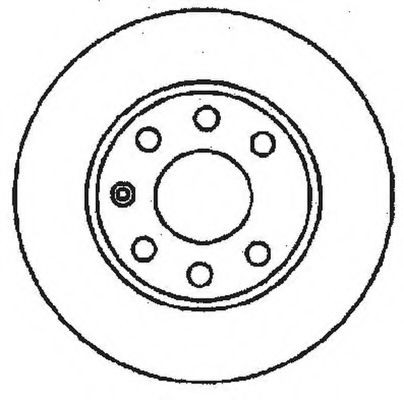 BENDIX - 561248B - Тормозной диск