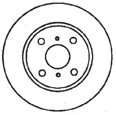 BENDIX - 561490B - Тормозной диск