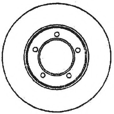 BENDIX - 561676B - Тормозной диск