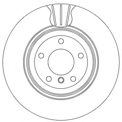 BENDIX - 562334BC - Тормозной диск