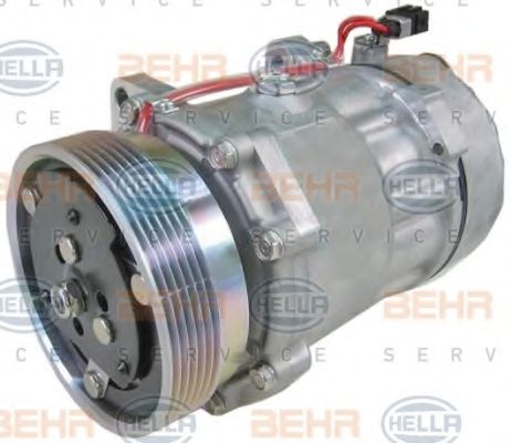 BEHR HELLA SERVICE - 8FK 351 127-331 - Компрессор, кондиционер (Кондиционер)