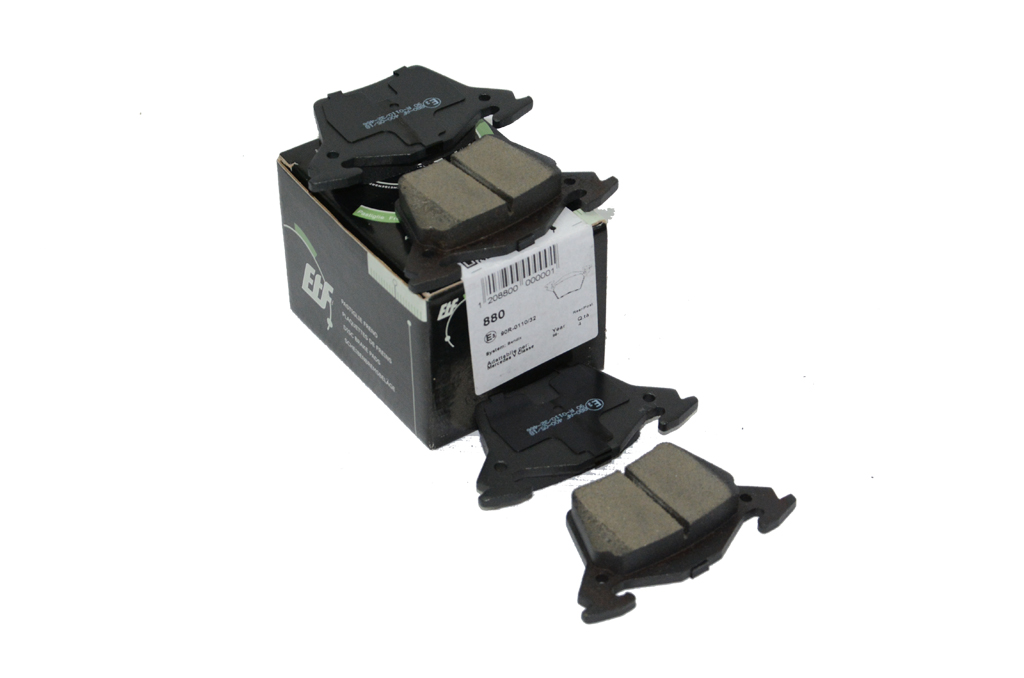 E.T.F. - 12-0880 - Комплект тормозных колодок, дисковый тормоз (Тормозная система)