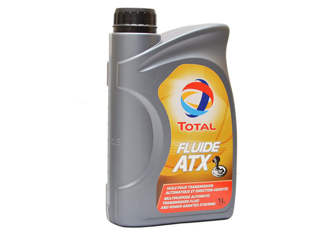 TOTAL - 166220 - =213755 Олива трансмісійна 1L Total Fluide ATX (червоне)