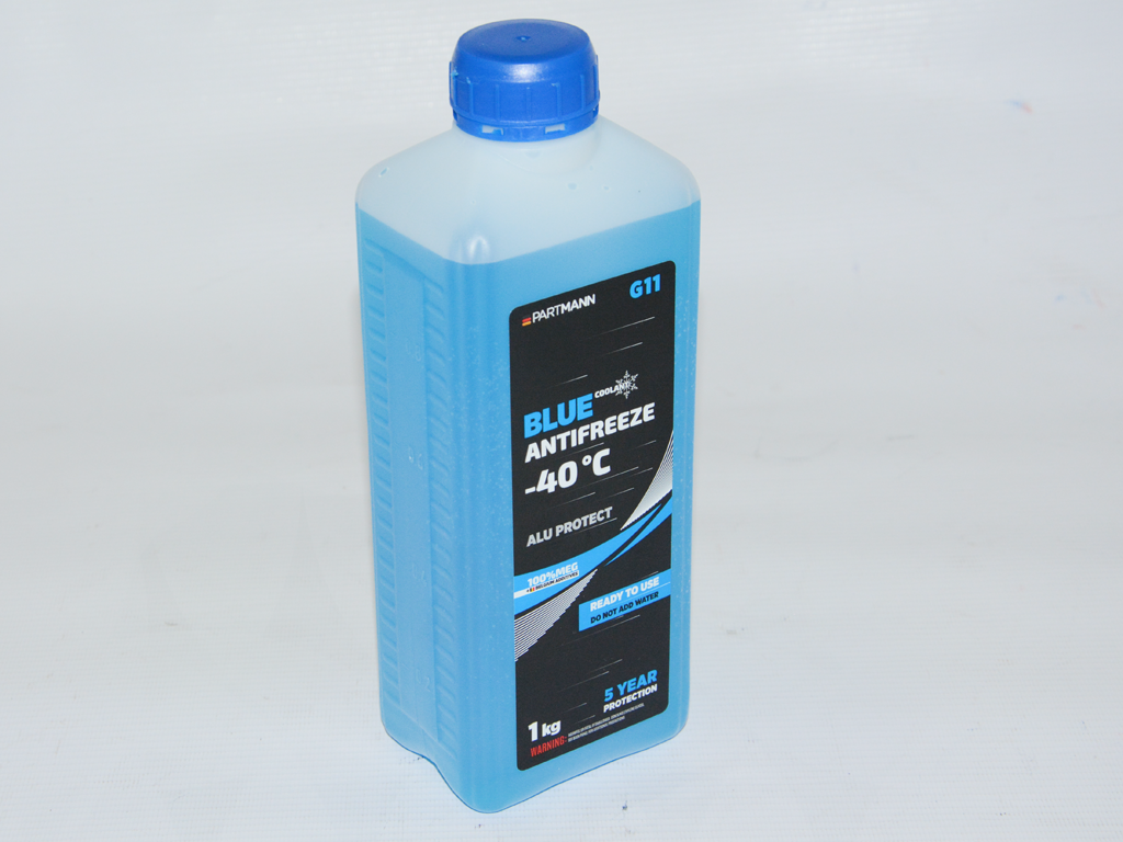 PARTMANN - PM04.0005 - Антифриз синій G11 1kg -36C (готовий)
