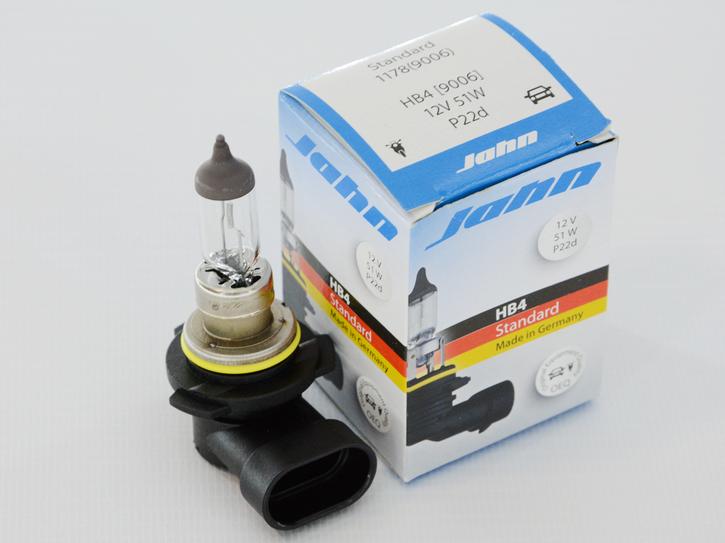 JAHN - 1178(9006) - Лампа 12V HB4 51W P22d