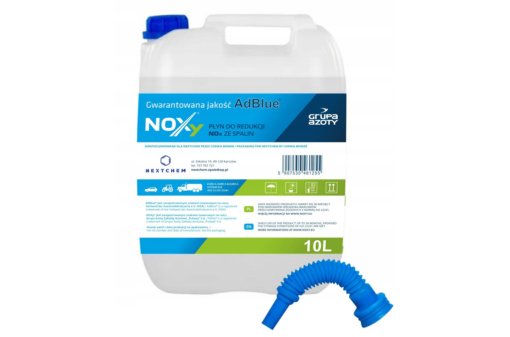 NOXY - 000048382 - Рідина Adblue Noxy 10L для дизельних двигунів системи SCR NOXY - 000048382 - Рідина Adblue Noxy 10L для дизельних двигунів системи SCR