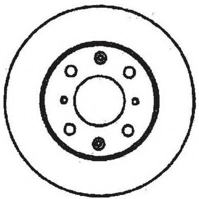 JURID - 561711JC - Тормозной диск (Тормозная система)