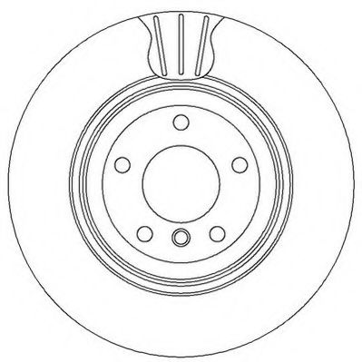 JURID - 562334JC - Тормозной диск (Тормозная система)
