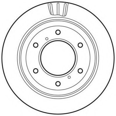 JURID - 562777JC - Тормозной диск (Тормозная система)