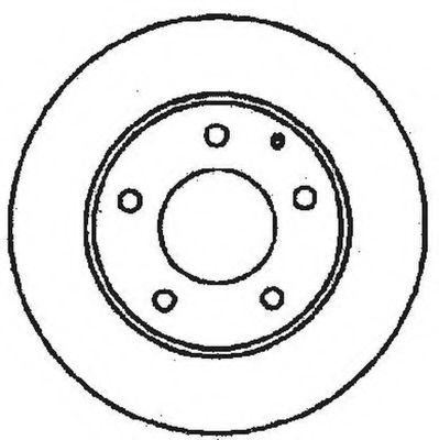 BENDIX - 561716BC - Тормозной диск