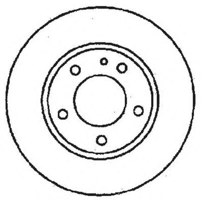 BENDIX - 561717B - Тормозной диск