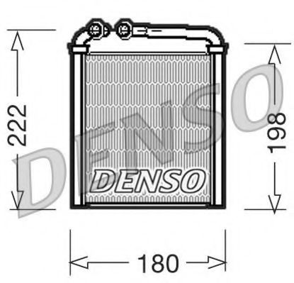 DENSO - DRR32005 - Теплообменник, отопление салона (Отопление / вентиляция)