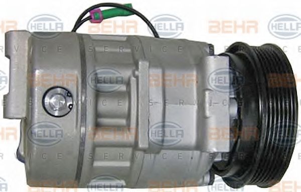 BEHR HELLA SERVICE - 8FK 351 132-581 - Компрессор, кондиционер (Кондиционер)