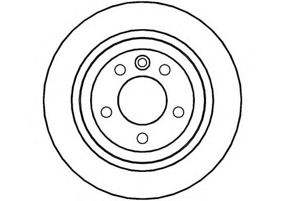 NATIONAL - NBD1295 - Тормозной диск (Тормозная система)