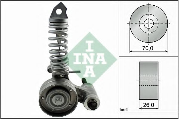 INA - 533 0085 30 - Натяжная планка, поликлиновой ремень (Ременный привод)