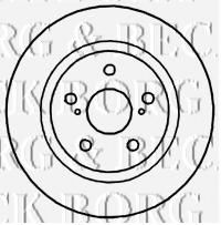 BORG & BECK - BBD4747 - Тормозной диск (Тормозная система)