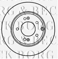 BORG & BECK - BBD5906S - Тормозной диск (Тормозная система)