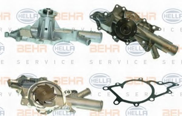 BEHR HELLA SERVICE - 8MP 376 802-601 - Водяной насос (Охлаждение)