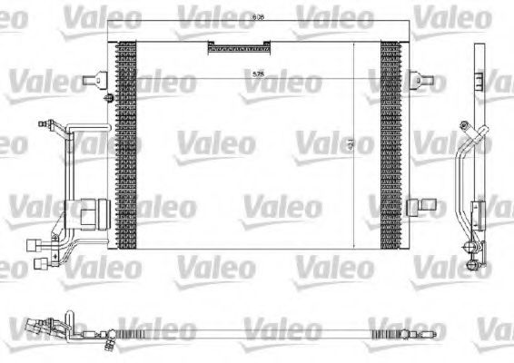 VALEO - 816967 - Конденсатор, кондиционер (Кондиционер)