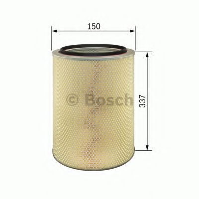 BOSCH - 1 457 429 941 - Воздушный фильтр (Система подачи воздуха)