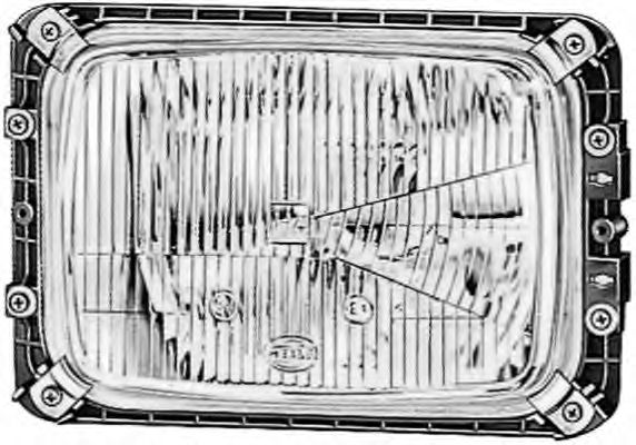 HELLA - 1AE 003 440-641 - Основная фара (Освещение)