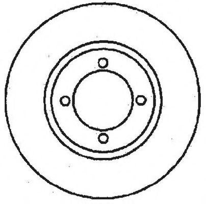 BENDIX - 561097B - Тормозной диск