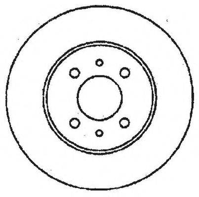 BENDIX - 561519B - Тормозной диск