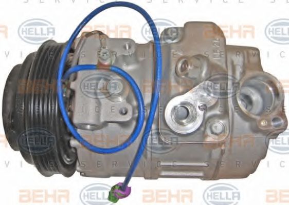 HELLA - 8FK 351 126-961 - Компрессор, кондиционер (Кондиционер)