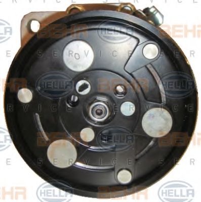 HELLA - 8FK 351 127-981 - Компрессор, кондиционер (Кондиционер)