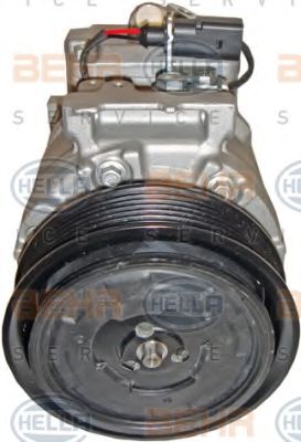 HELLA - 8FK 351 322-961 - Компрессор, кондиционер (Кондиционер)