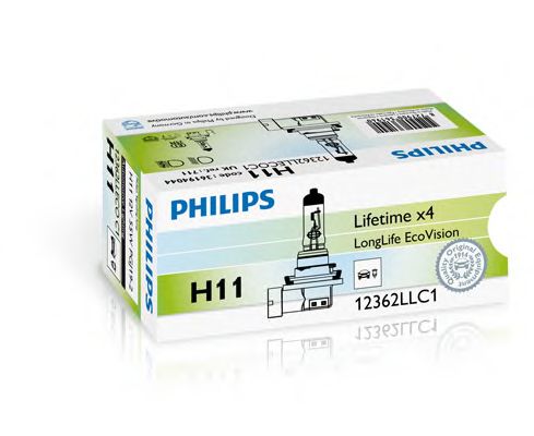 PHILIPS - 12362LLECOC1 - Лампа накаливания, фара дальнего света (Освещение)