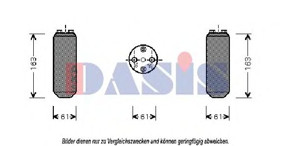 AKS DASIS - 802760N - Осушитель, кондиционер (Кондиционер)