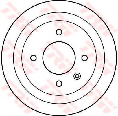 TRW - DB4178 - Тормозной барабан (Тормозная система)