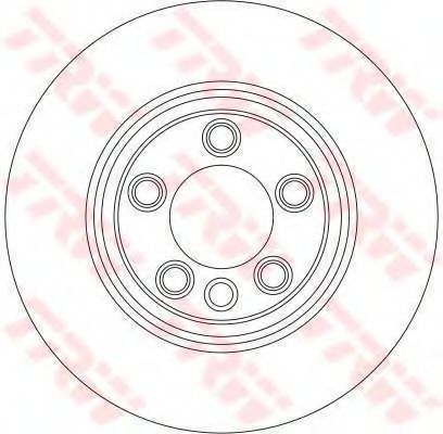 TRW - DF4305S - Тормозной диск (Тормозная система)