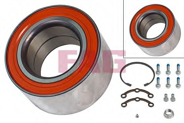 FAG - 713 6678 80 - Комплект подшипника ступицы колеса (Подвеска колеса)