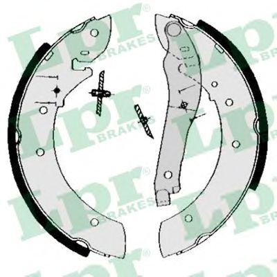 LPR - 04740 - Комплект тормозных колодок (Тормозная система)