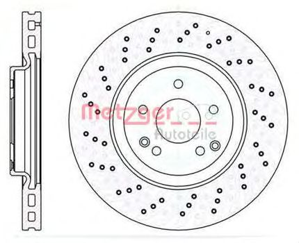 METZGER - 61138.10 - Тормозной диск