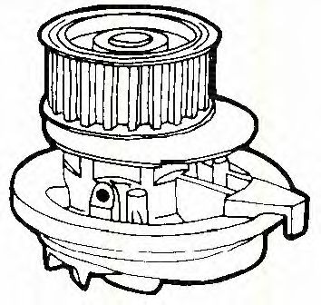 TRISCAN - 8600 24866 - Водяной насос (Охлаждение)