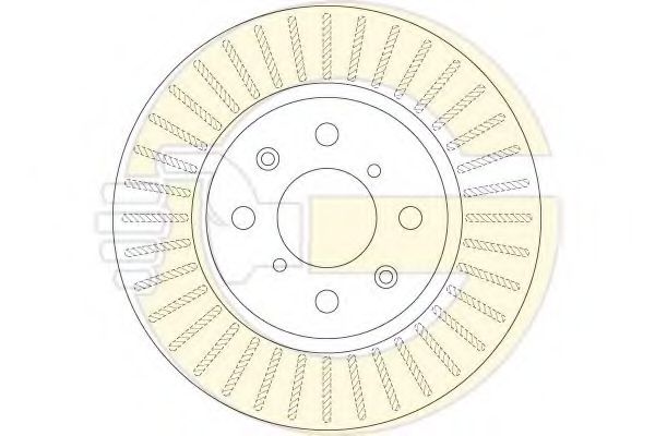 GIRLING - 6062321 - Тормозной диск (Тормозная система)