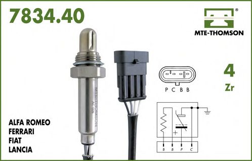 MTE-THOMSON - 7834.40.030 - Лямбда-зонд (Приготовление смеси)